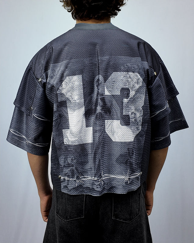 '13' JERSEY - Steel Blue