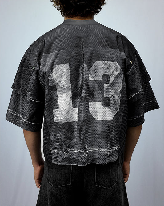 '13' JERSEY - Steel Gray