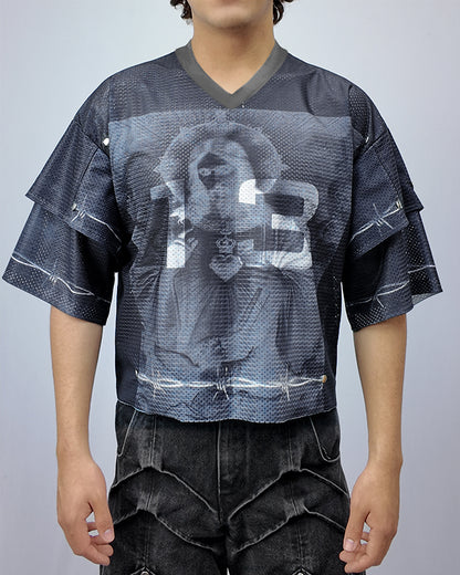 '13' JERSEY - Steel Blue