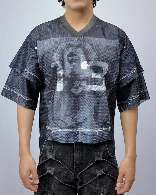 '13' JERSEY - Steel Blue
