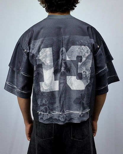 '13' JERSEY - Steel Blue