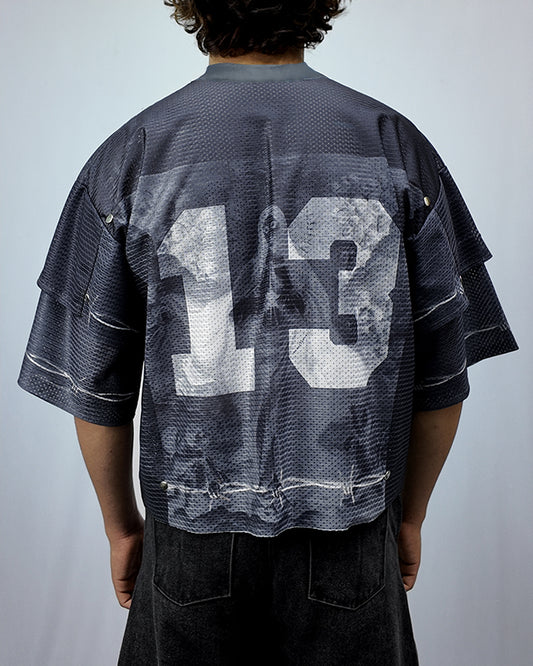 '13' JERSEY - Steel Blue